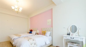 Dreibettzimmer | 5 Schlafzimmer, individuell dekoriert, individuell eingerichtet
