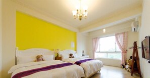 5 habitaciones, decoración personalizada y muebles diferentes 