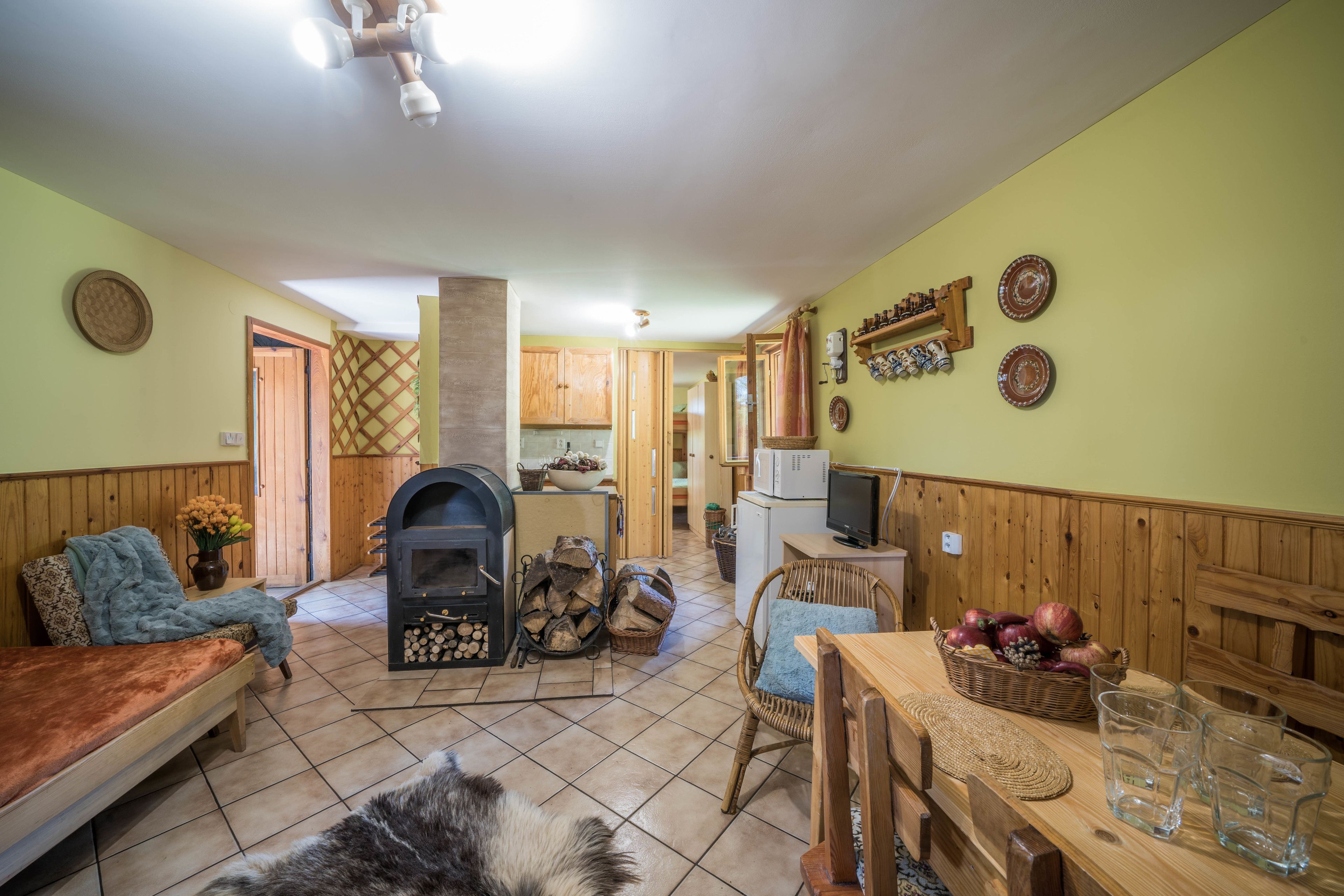 Family Cottage, 1 Bedroom, Lanai, Garden View
