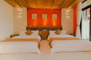 Down comforters, individually decorated, individually furnished - Donuts Garden House (Luodong)