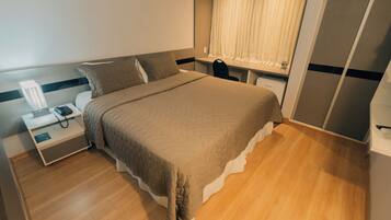 Minibar, individually furnished, desk, laptop workspace