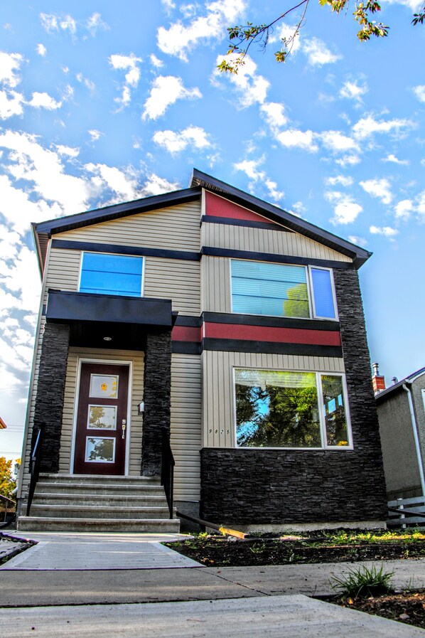 Façade de l’hébergement