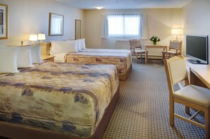 Chambre, 2 grands lits