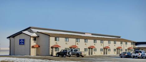Konaklama yerinin ön cephesi