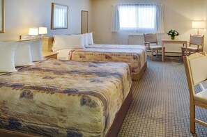 Desk, iron/ironing board, rollaway beds, free WiFi