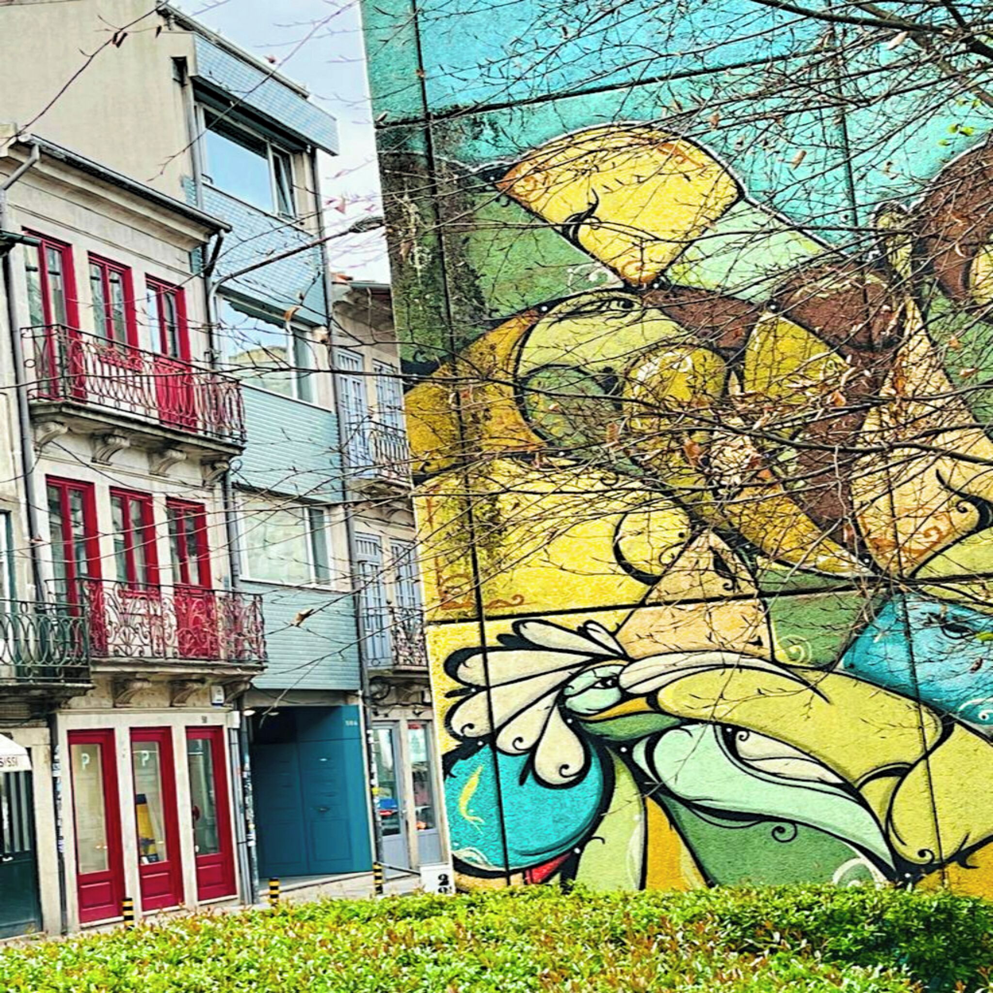 Fassade der Unterkunft