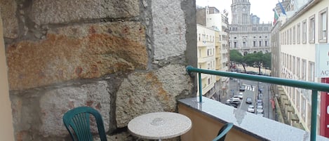 Blick von der Unterkunft