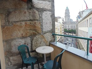 Vue depuis lâhĂ©bergement