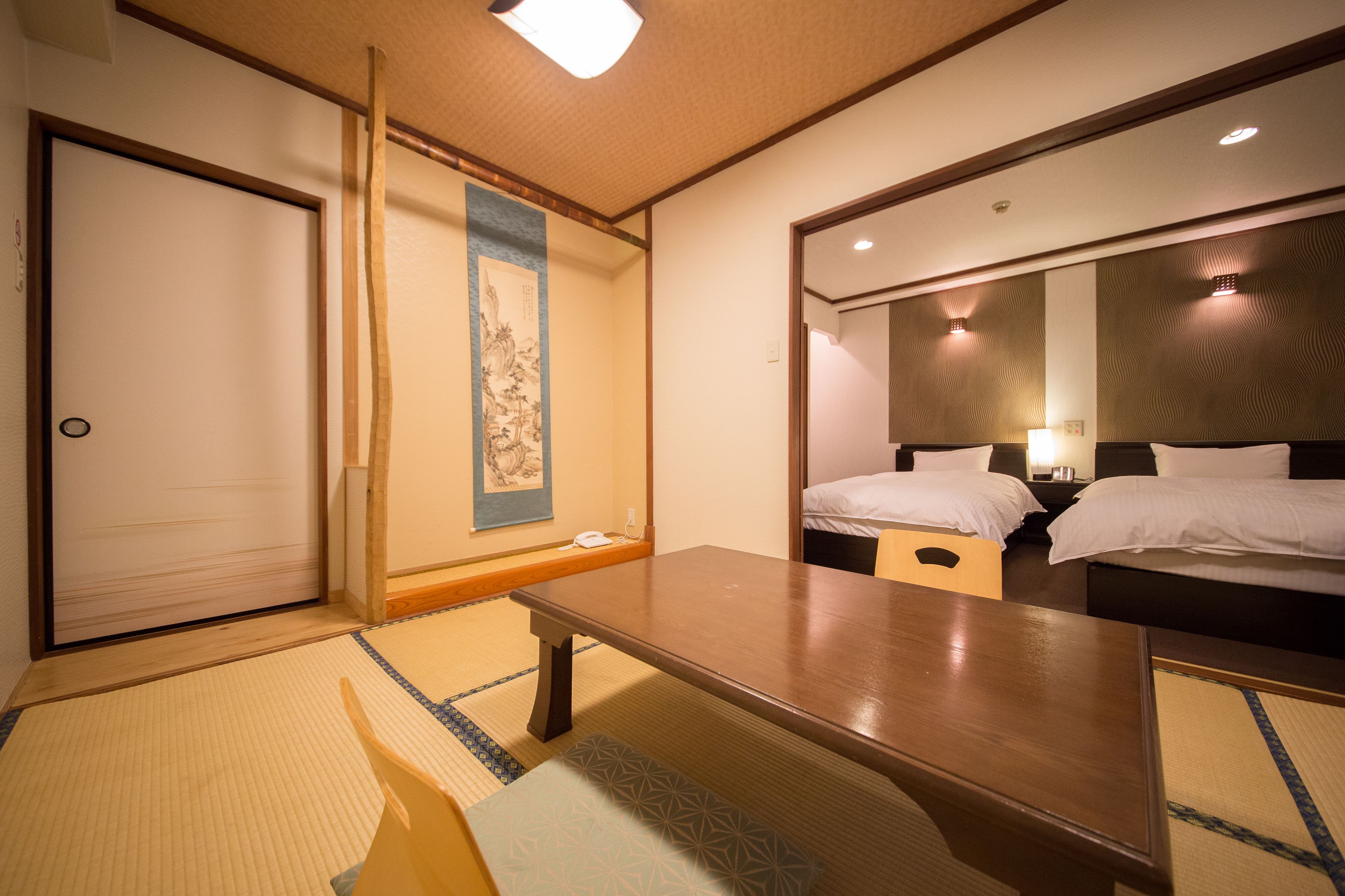 黎明室岩露天風呂付き　(禁煙) | セーフティボックス (室内)、WiFi (無料)、ベッドシーツ