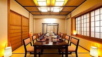 Japanese Style Room | Bathroom | Spring water tub, free toiletries, hair dryer, slippers