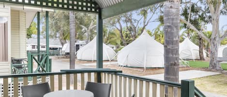 Cabane Standard, 2 chambres | Vue sur le jardin