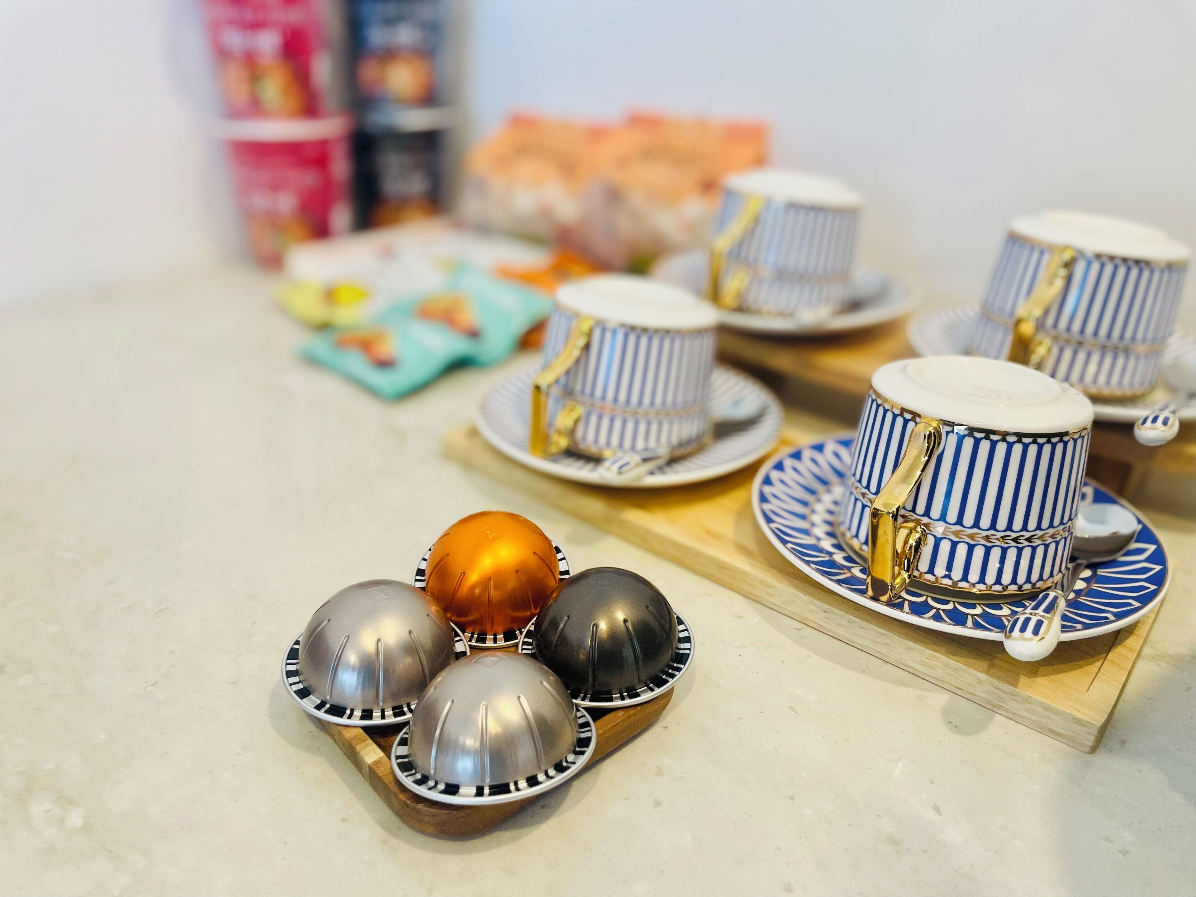 [city view] family suite, 1 bedroom (2 double beds), 1 living room, 2 bathrooms | minibar