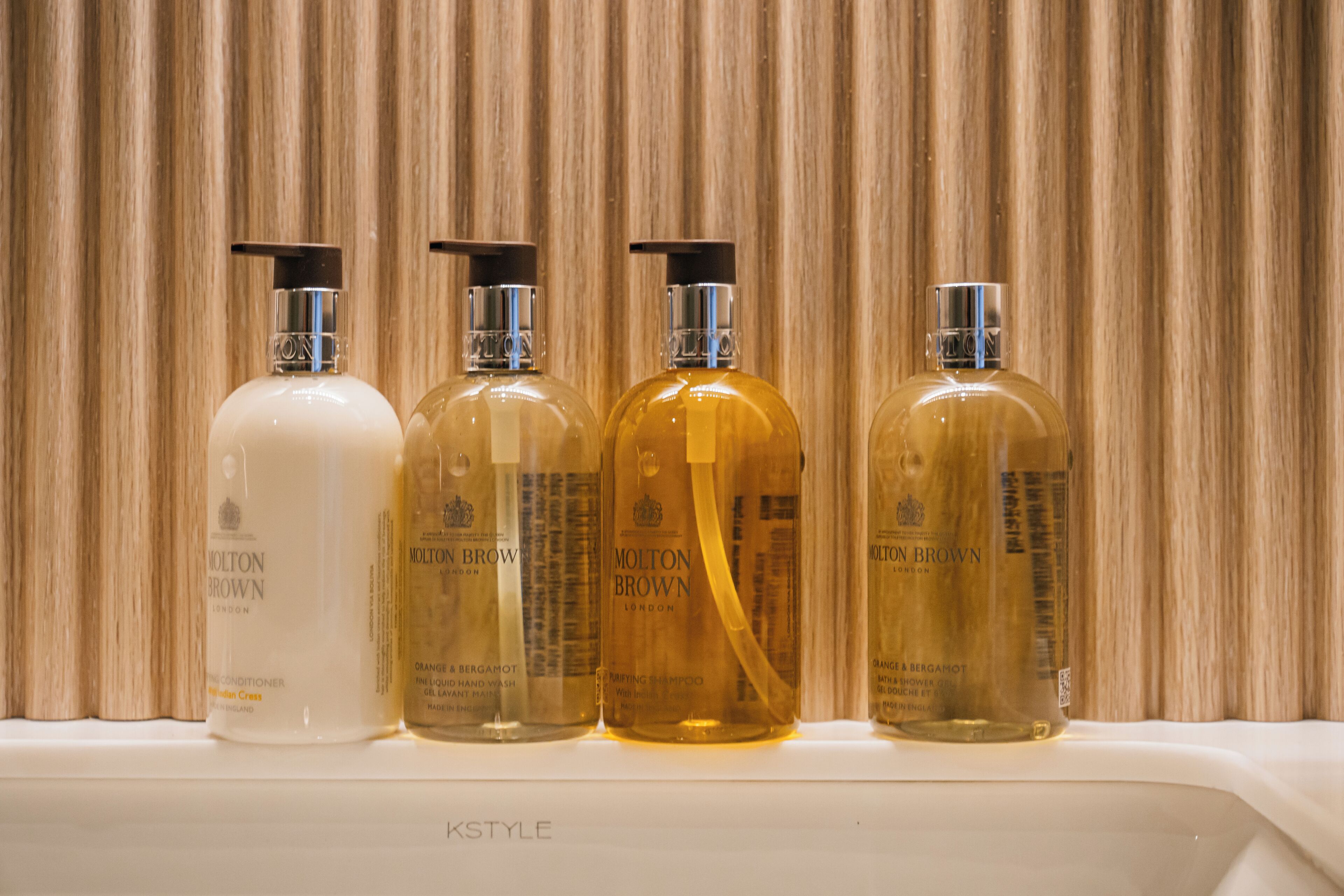 free toiletries, hair dryer, bathrobes, slippers