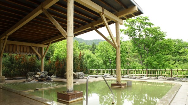 Natural pool - Hotel Shiretoko (Shari)