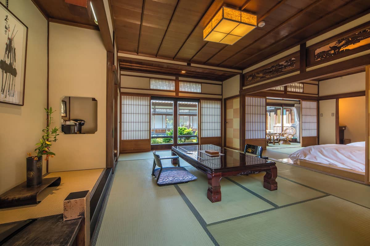 Kamar Tradisional (Japanese Style, Main Bldg.) | 1 kamar tidur, brankas, setrika/meja setrika, dan Wi-Fi gratis