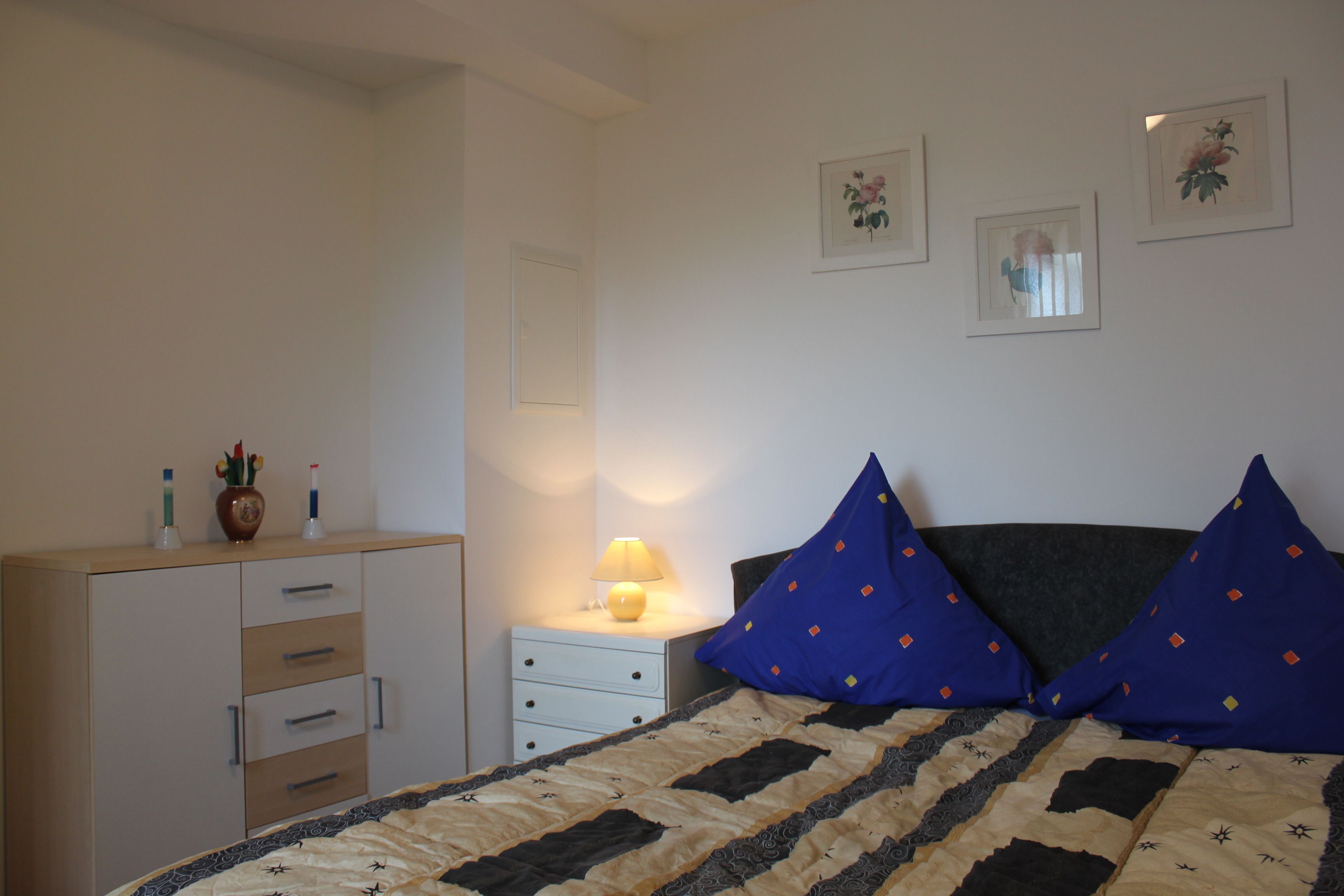 Departamento, 1 habitación, vistas al jardín