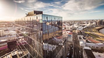 Voorkant van accommodatie