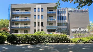 Fassade der Unterkunft