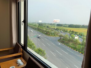 Utsikt fra overnattingsstedet