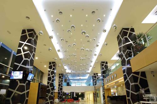 Interior entrance