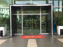 Entrada al alojamiento