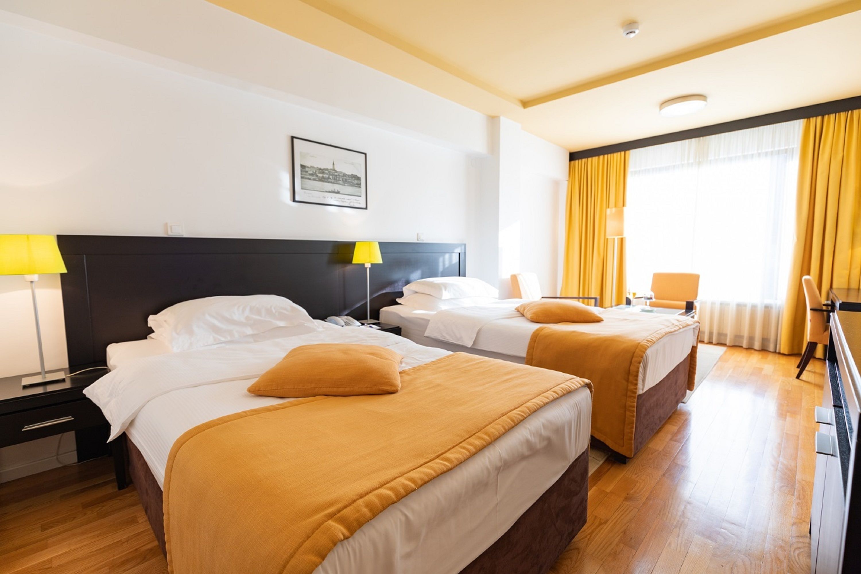 premier room, 1 king bed | premium bedding, minibar, desk, blackout curtains