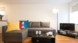 Apartment, 1 Bedroom | Living area | Flat-screen TV - Arnos Apartments (London)