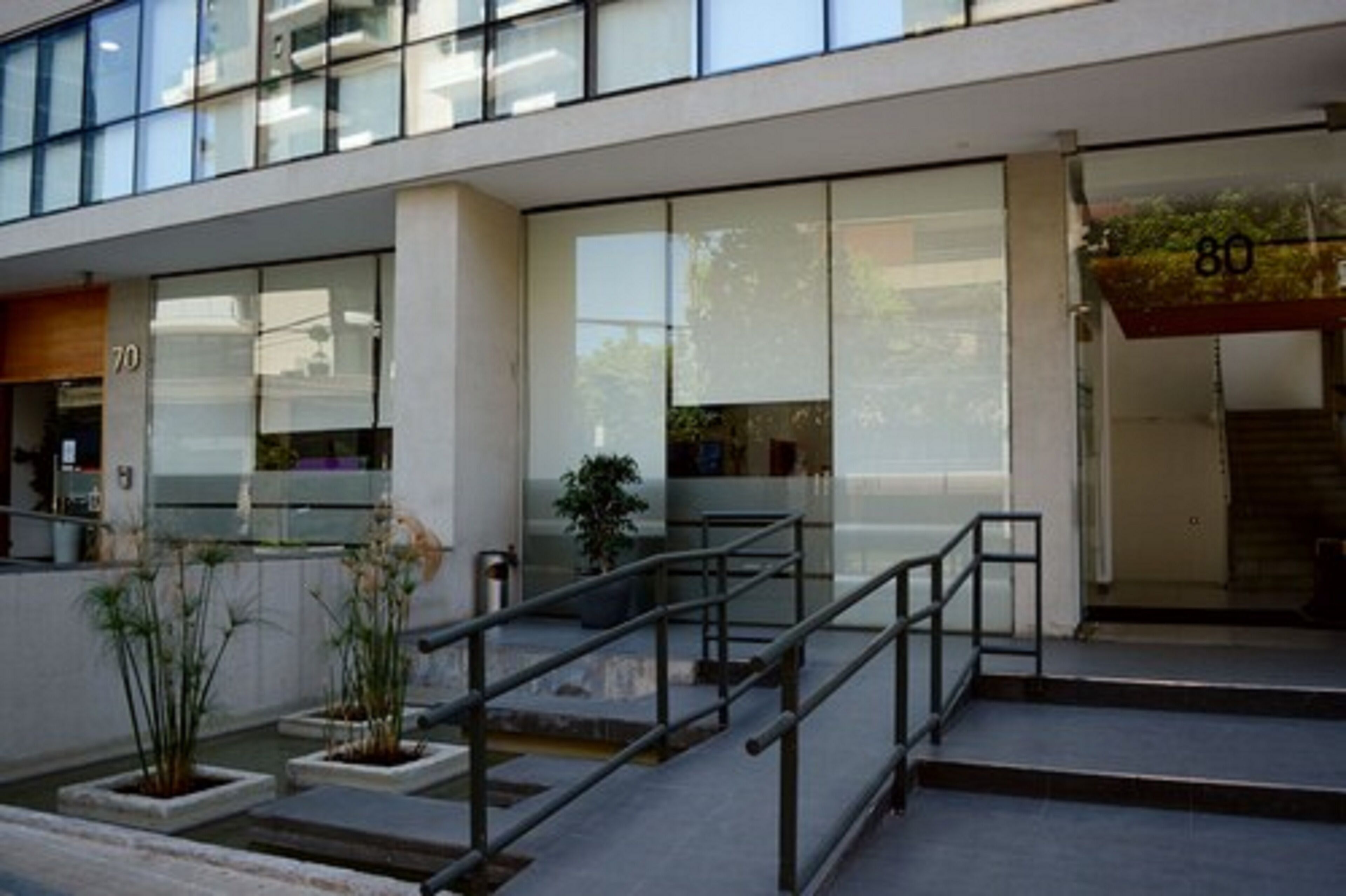 Entrada de la propiedad