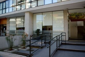 Entrée de l’hébergement