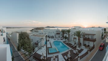 Quarto casal ou duplo clássico, vista para o mar | Vista para praia/oceano