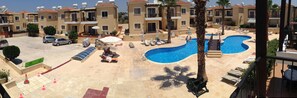 Appartement, 2 chambres, vue piscine | Vue de la chambre