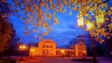 Front of property - evening/night