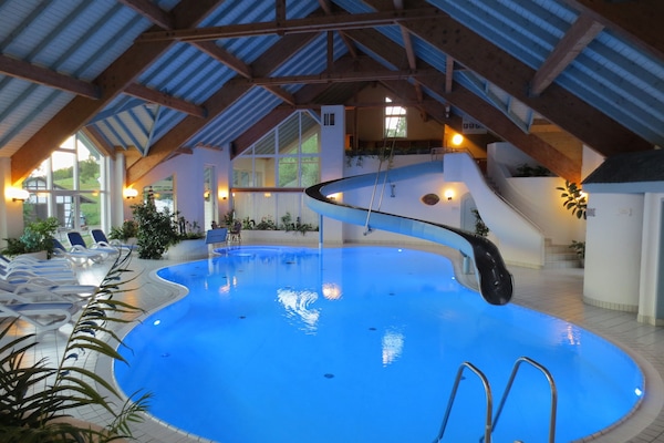 Indoor pool, outdoor pool