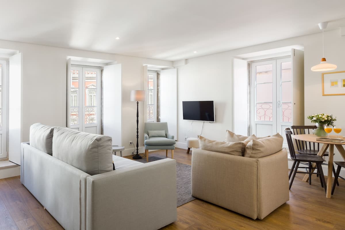 Appartement, 1 chambre | Coin séjour | Télévision à écran plat