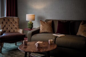 Feature Double Room with Sofa Bed | Living area | Flat-screen TV