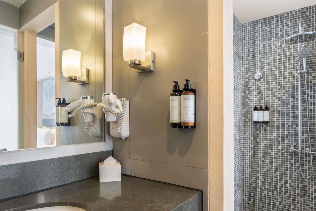 Minibar, caja fuerte, escritorio y sistema de insonorización