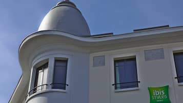 Overnatningsstedets facade