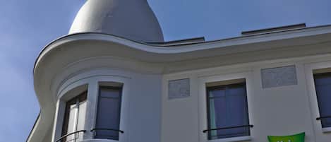Fassade der Unterkunft
