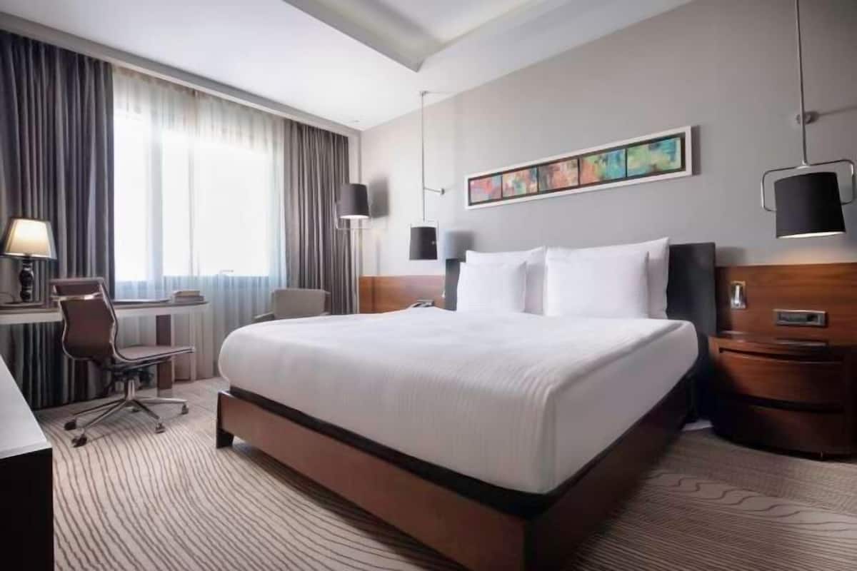 Premium bedding, minibar, in-room safe, desk