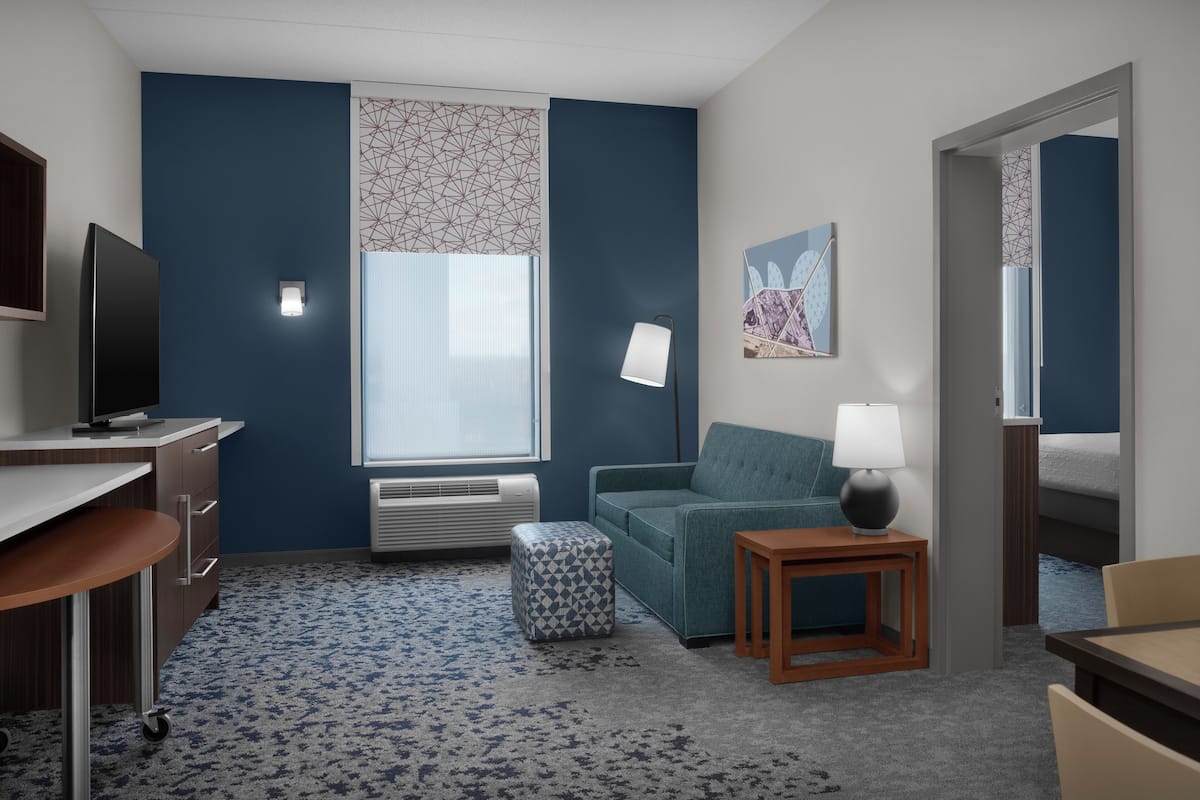 Zimmersafe, Verdunkelungsvorhänge, kostenlose Babybetten