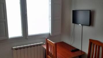 Desk, rollaway beds, free WiFi, bed sheets