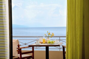 Twin Room, Sea View | Balcony view