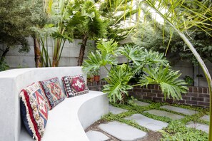 Suíte superluxo, 2 camas de solteiro | Terraço/pátio