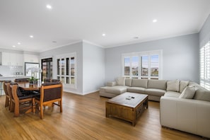 Luxury House | Living area | Flat-screen TV, DVD player - The Oxley Estate (Portarlington)