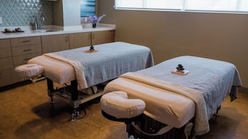 Hot stone massages, deep-tissue massages, body scrubs