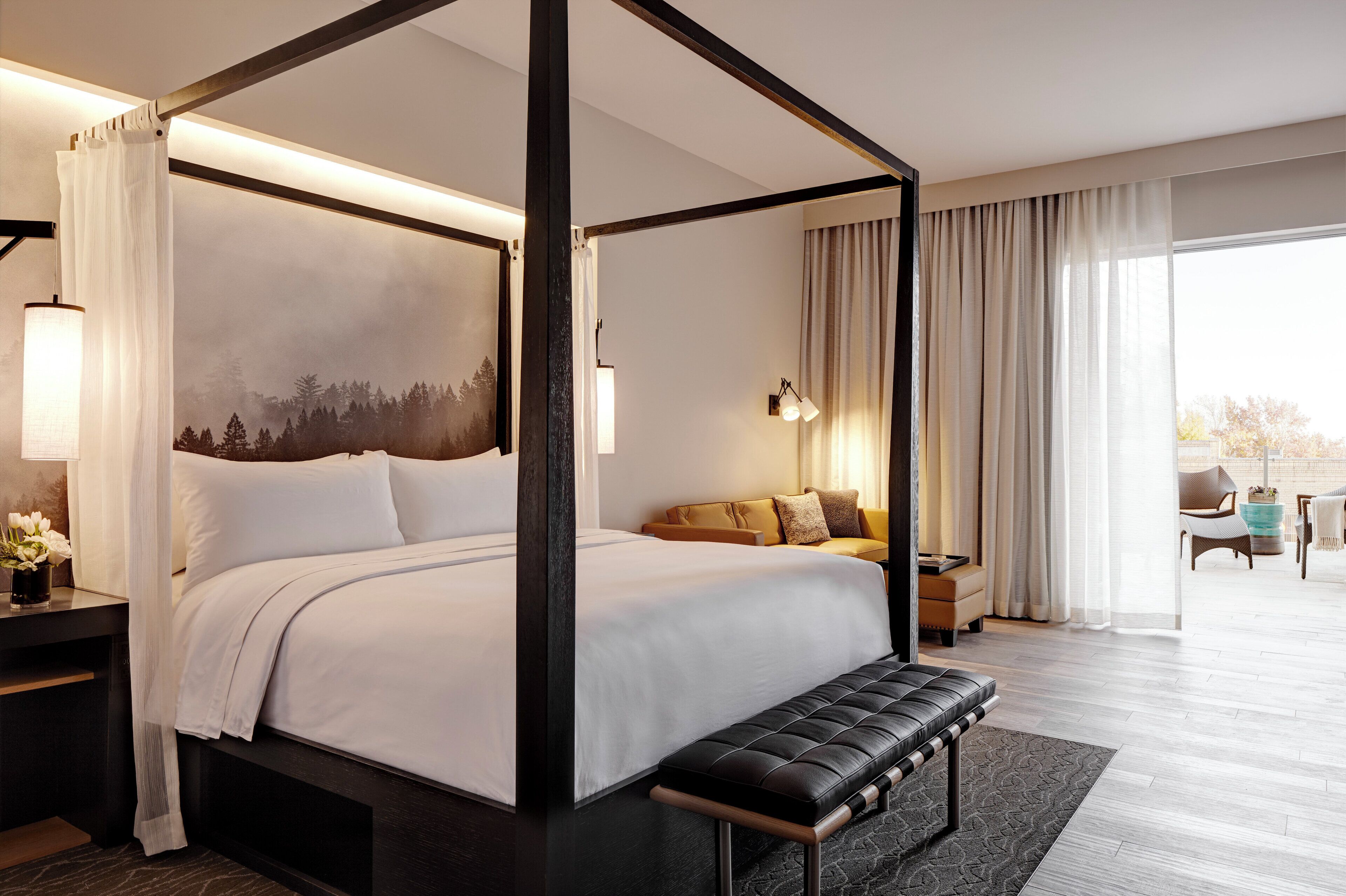 Draps en coton égyptien, literie de qualité supérieure