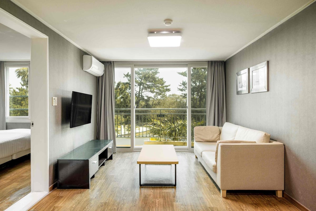 Deluxe Mountain | 1 kamar tidur, Wi-Fi gratis, dan seprai linen