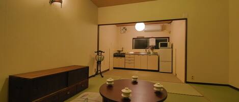 Machiya (check-in instructions to be e-mailed) | Private kitchen | Full-size fridge, microwave, stovetop, coffee/tea maker