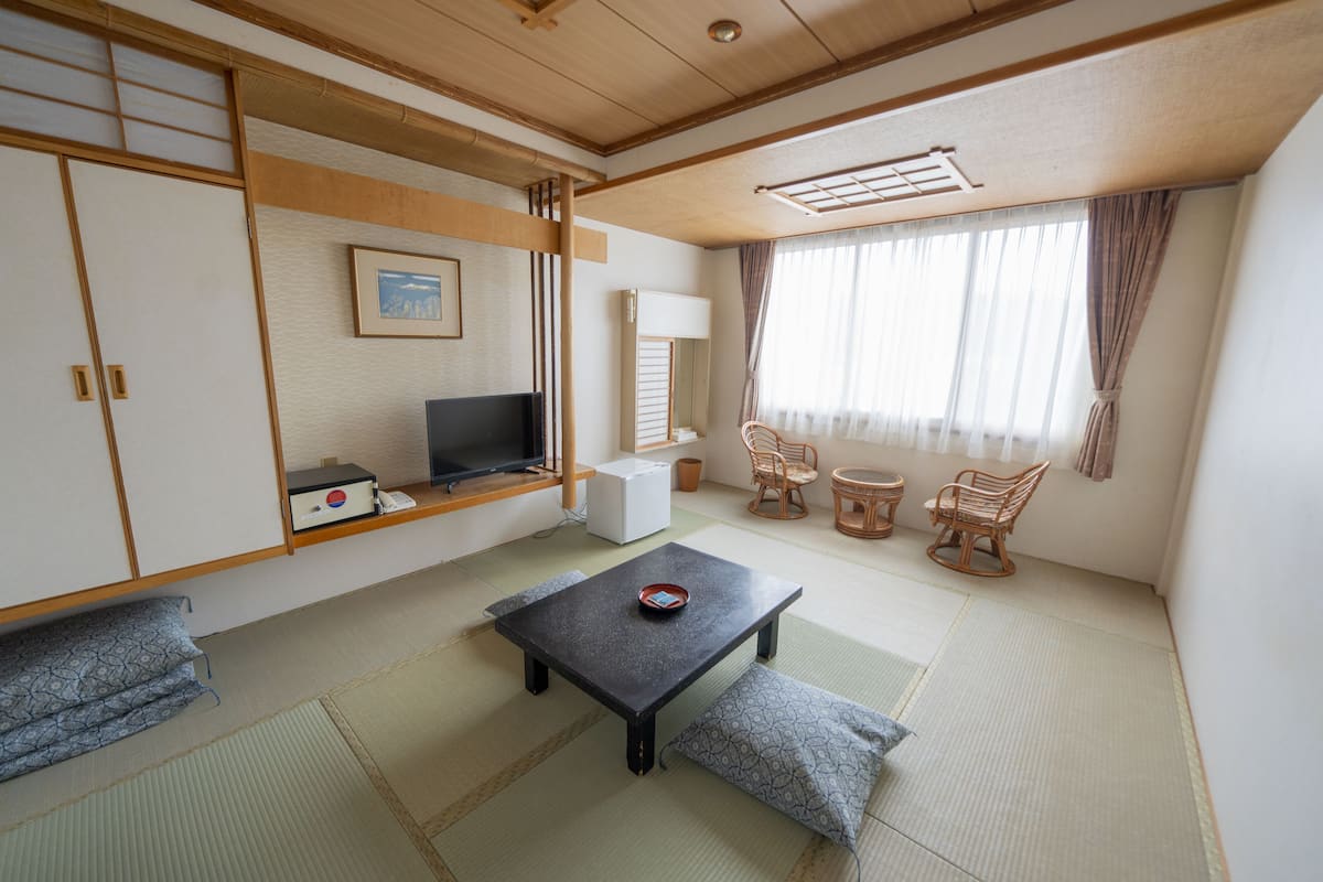 In-room safe, desk, laptop workspace, iron/ironing board