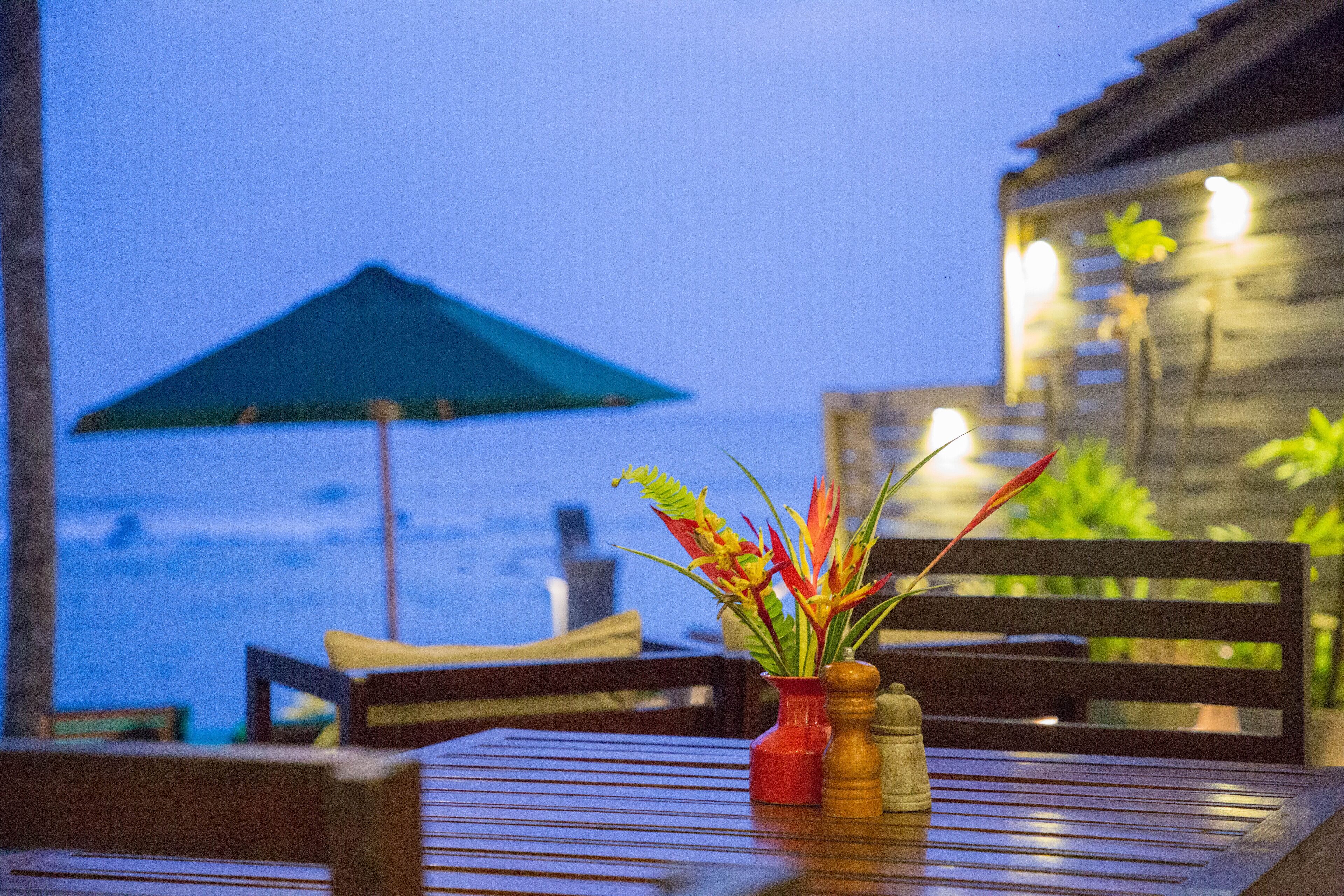 Bar junto a la piscina